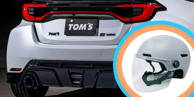 Toyota-Tuner TOM's entwickelt Helm gegen Bärenangriffe