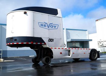 Elektro-Anhänger macht Diesel-Lkw ohne Motoreingriff zum Hybrid