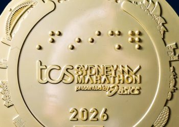 Sydney-Marathon: Medaille zeigt versehentlich Münchner Arena